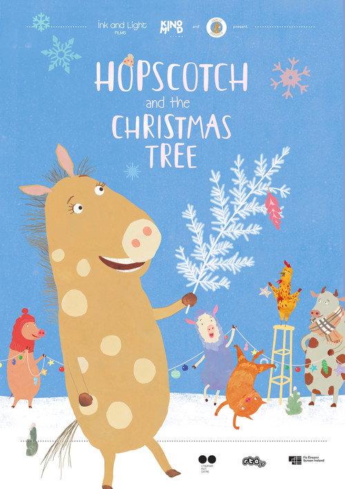Hopscotch and the Christmas Tree 2019 official movie poster