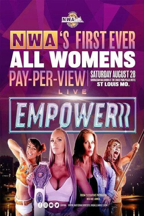 NWA Empowerrr 2021 official movie poster