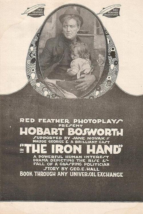 The Iron Hand 1916 official movie poster