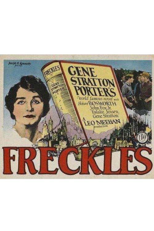 Freckles 1928 official movie poster