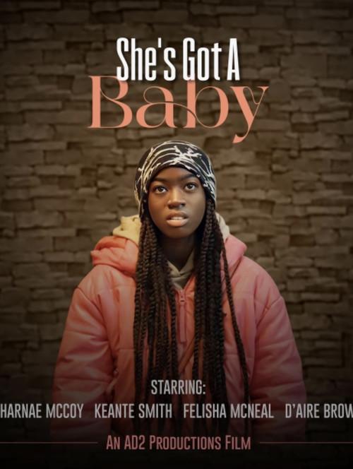She’s Got A Baby 2024 official movie poster