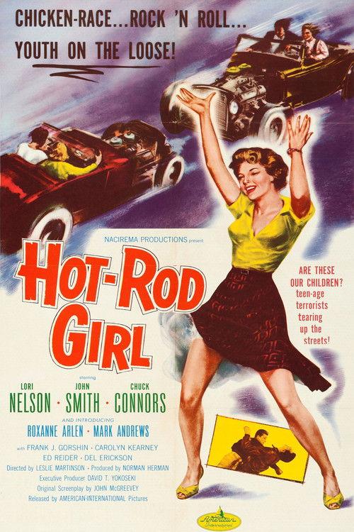 Hot Rod Girl 1956 official movie poster