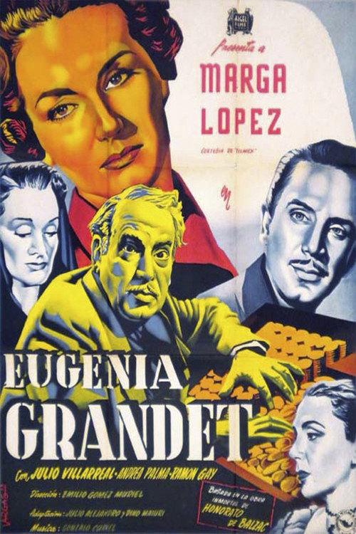 Eugenia Grandet 1953 official movie poster