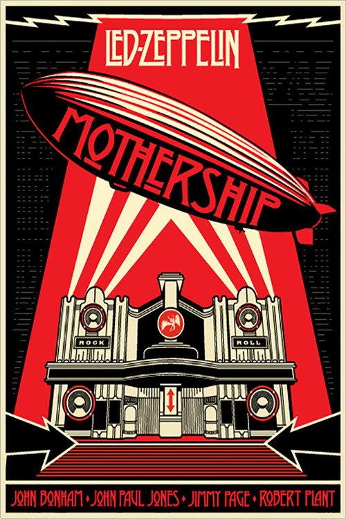 Led Zeppelin: Mothership 2007 official movie poster