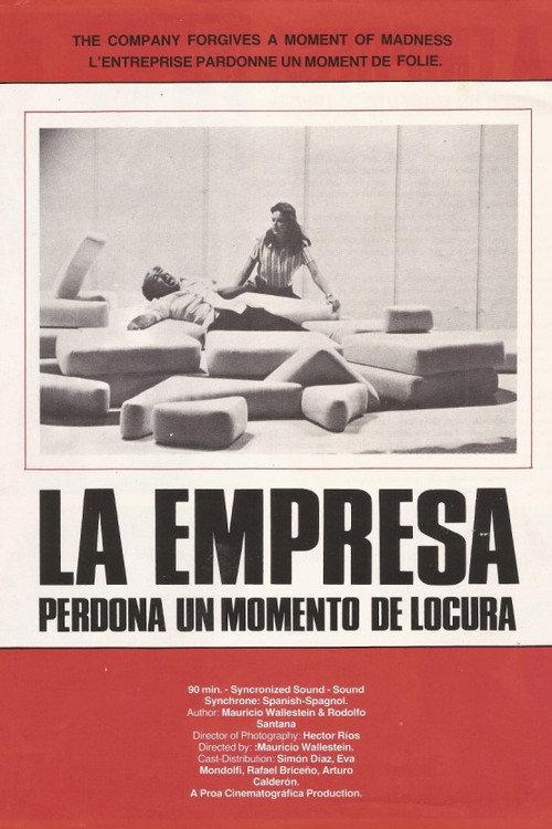 The Company Forgives a Moment of Madness 1978 official movie poster