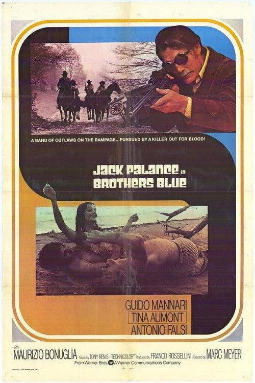 Brothers Blue 1973 official movie poster