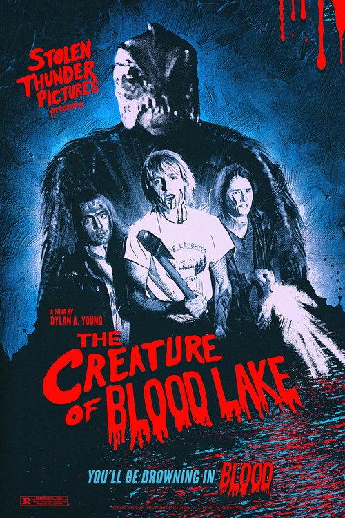 The Creature of Blood Lake 2024 official movie poster