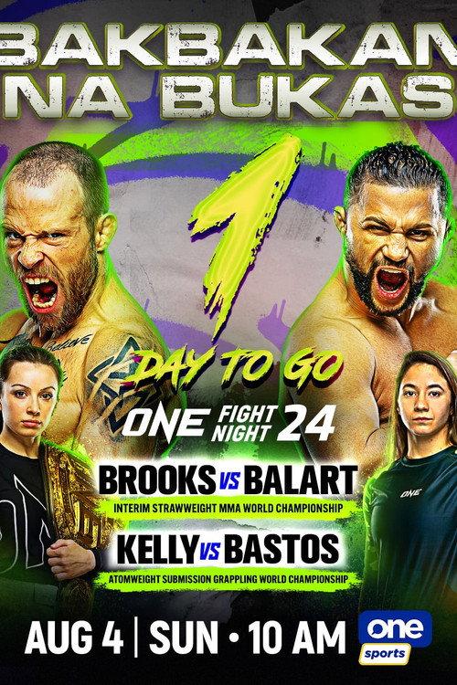 ONE Fight Night 24: Brooks vs. Balart 2024 official movie poster