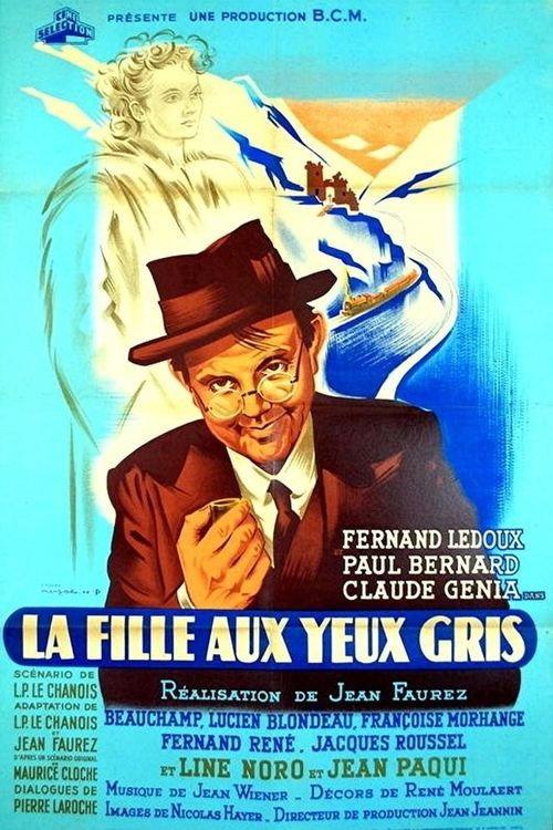 Girl with Grey Eyes 1945 official movie poster