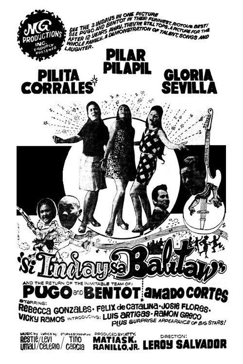 Si Inday sa Balitaw 1970 official movie poster
