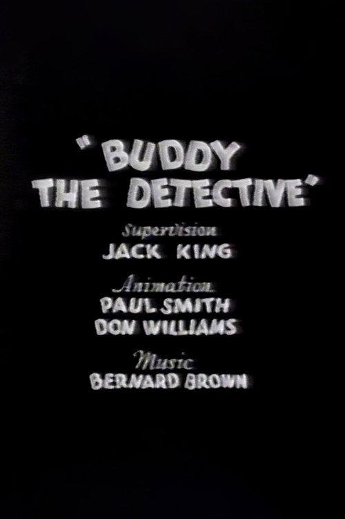 Buddy the Detective 1934 official movie poster
