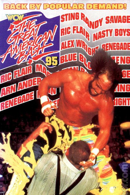 WCW The Great American Bash 1995 1995 official movie poster