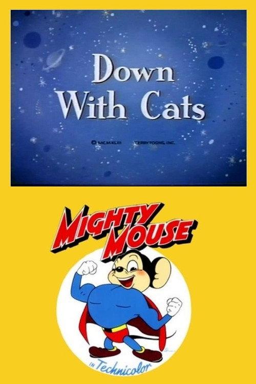 Down with Cats 1943 official movie poster