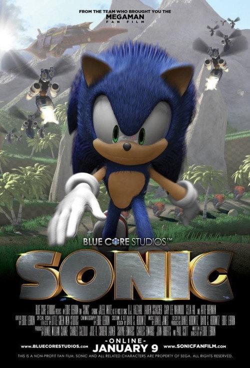Sonic 2013 official movie poster