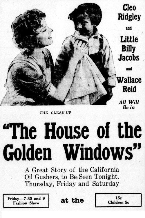 The House with the Golden Windows 1916 official movie poster