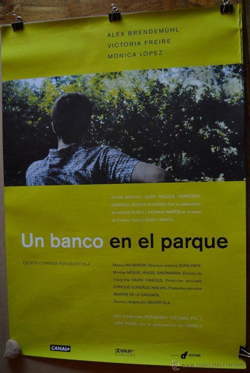 Un banco en el parque 1999 official movie poster