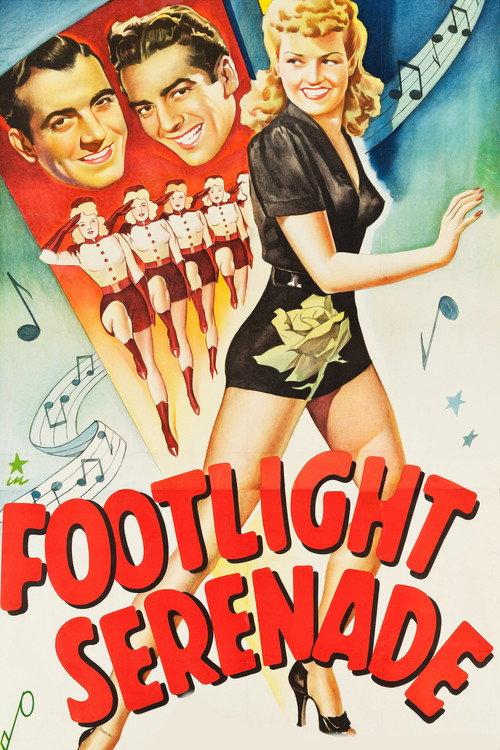 Footlight Serenade 1942 official movie poster