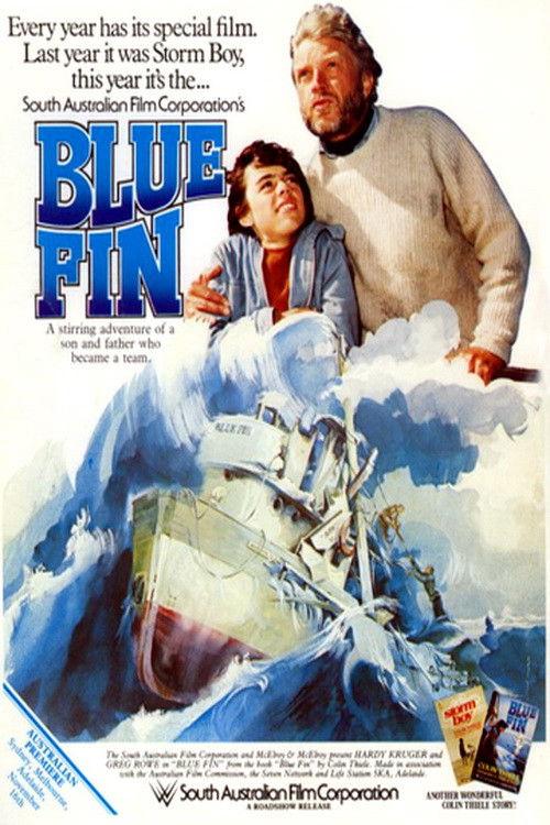 Blue Fin 1978 official movie poster