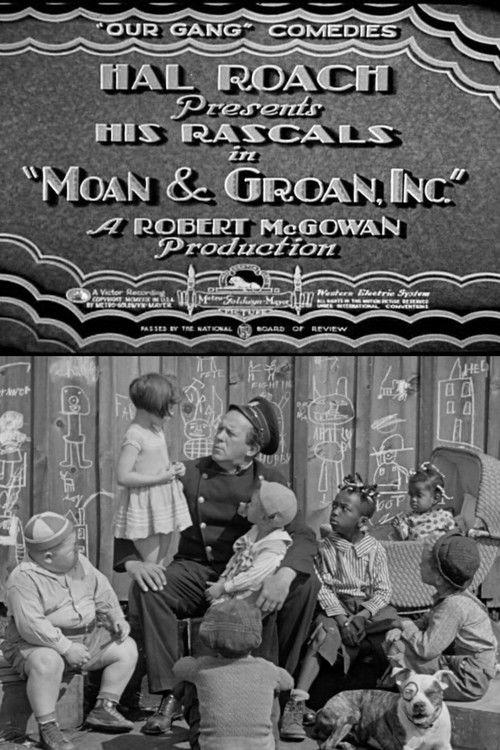 Moan & Groan, Inc. 1929 official movie poster