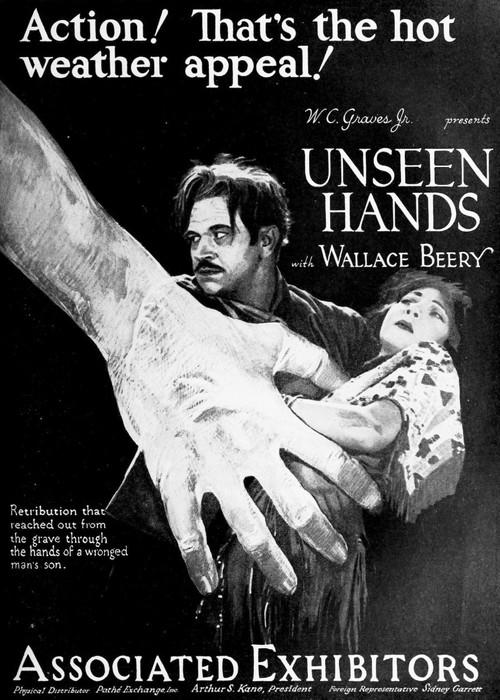 Unseen Hands 1924 official movie poster