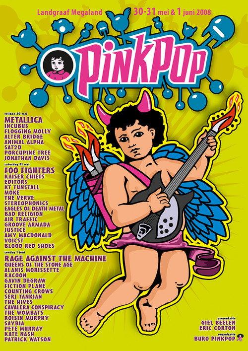Rage Against the Machine: Pinkpop Festival, Landgraaf, NL 2008 official movie poster