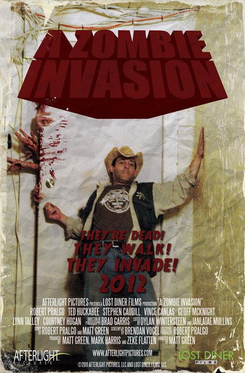 A Zombie Invasion 2012 official movie poster