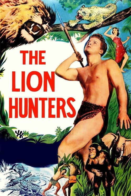 The Lion Hunters 1951 official movie poster
