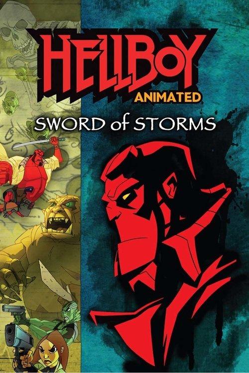 Hellboy Animated: Sword of Storms 2006 official movie poster
