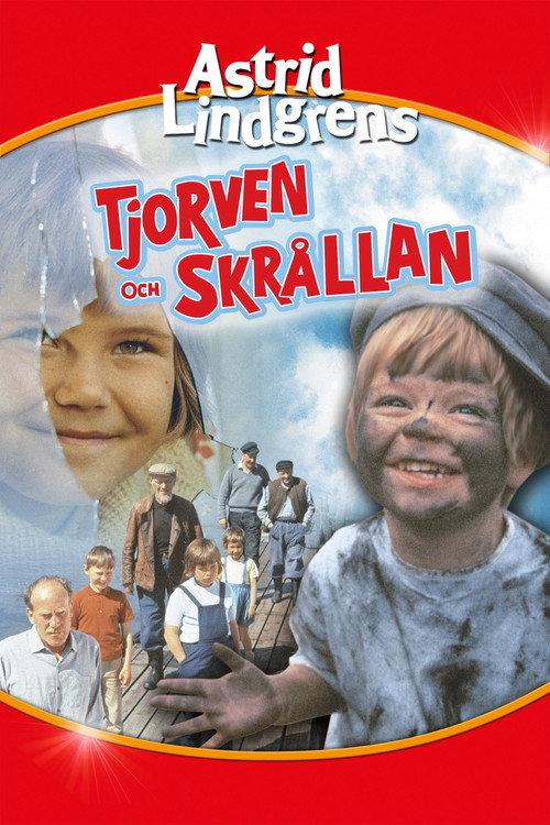 Tjorven and Skrallan 1965 official movie poster