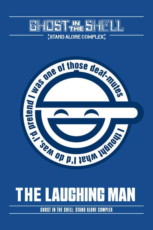 Ghost in the Shell: Stand Alone Complex - The Laughing Man 2005 official movie poster