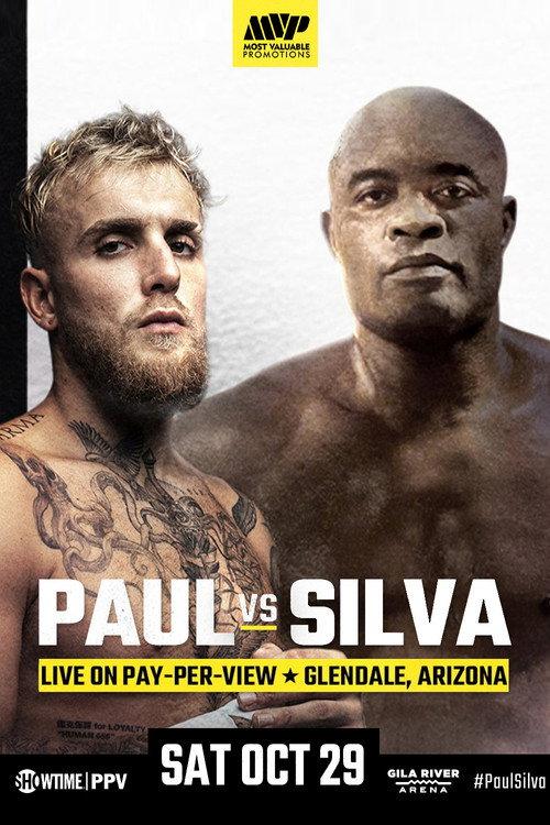Jake Paul vs. Anderson Silva 2022 official movie poster