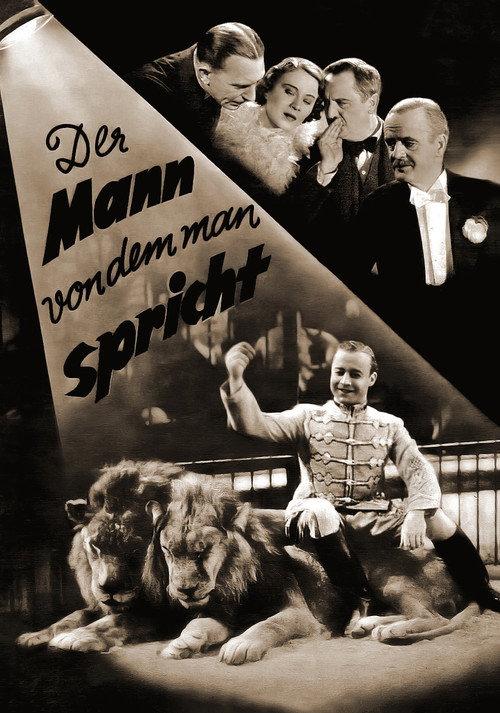 The Man Who is Talked About 1937 official movie poster