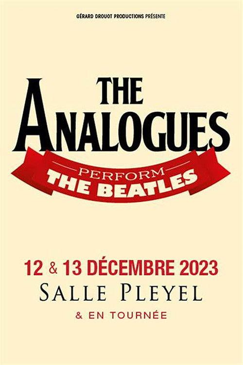 Hommage to the Beatles The Analogues at Paris' Salle Pleyel 2023 official movie poster