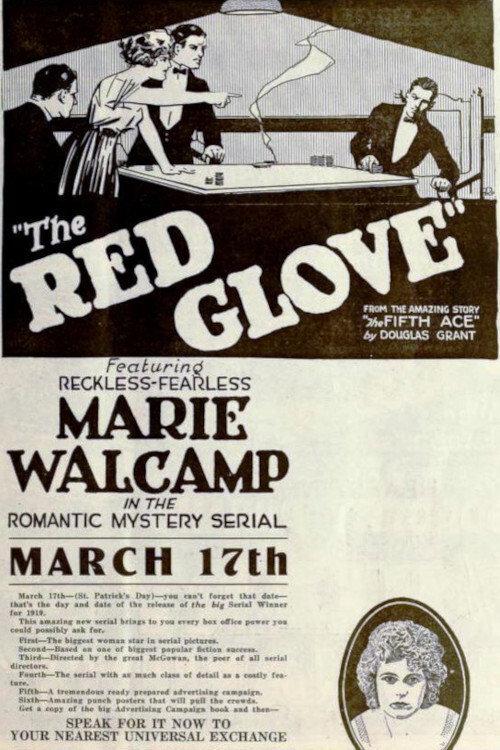 The Red Glove 1919 official movie poster