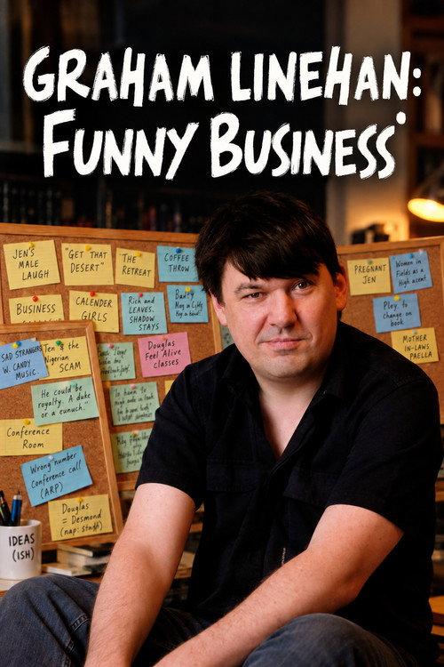 Graham Linehan: Funny Business 2008 official movie poster
