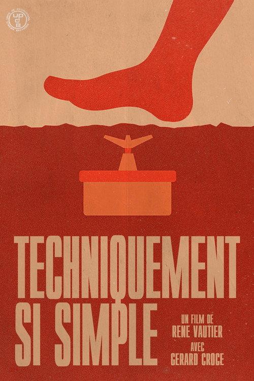 Techniquement Si Simple 1971 official movie poster