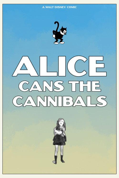 Alice Cans the Cannibals 1925 official movie poster