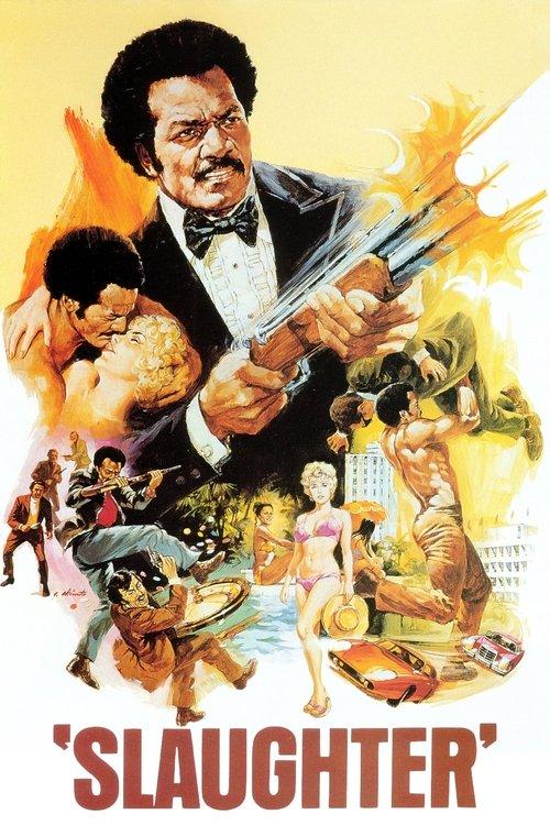 Slaughter 1972 official movie poster