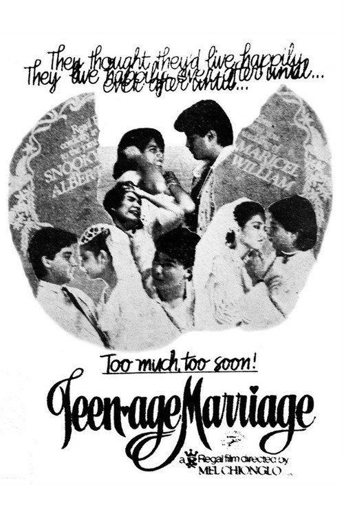 Teenage Marriage 1984 official movie poster