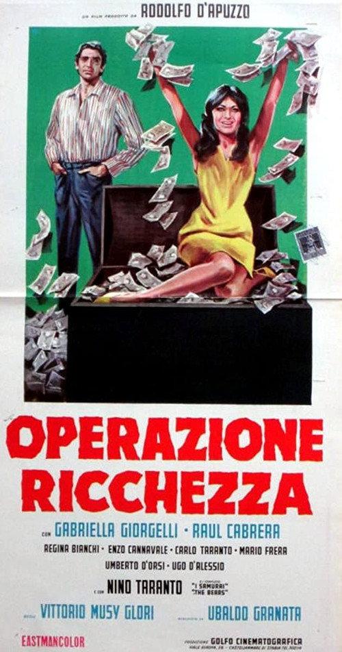 Operazione ricchezza 1968 official movie poster