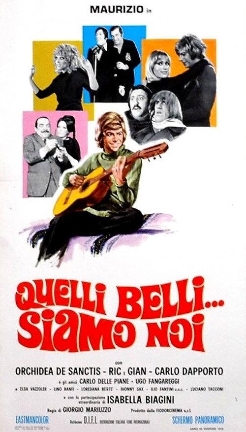 Quelli belli... siamo noi 1970 official movie poster