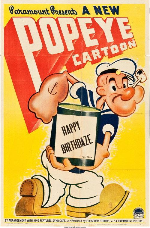 Happy Birthdaze 1943 official movie poster