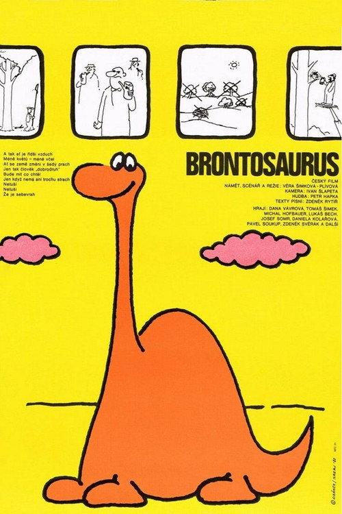 Brontosaurus 1980 official movie poster