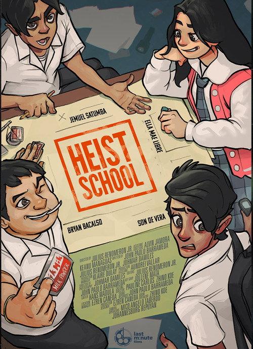 Heist School 2024 official movie poster
