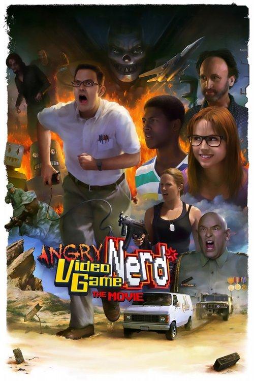 Angry Video Game Nerd: The Movie 2014 official movie poster