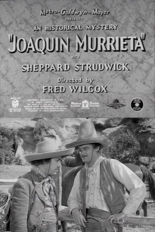 Joaquin Murrieta 1938 official movie poster
