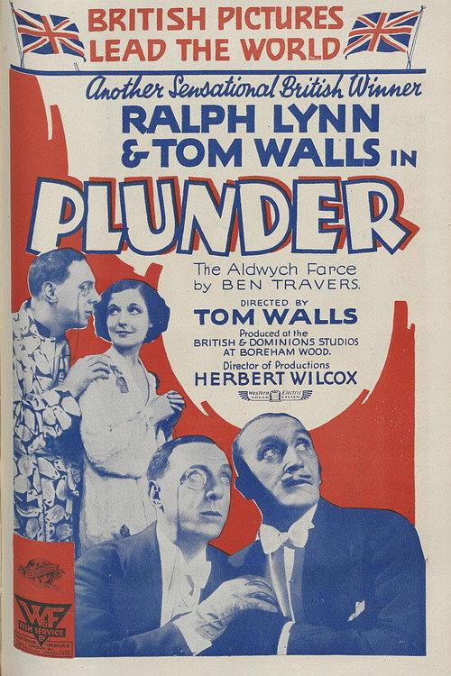Plunder 1930 official movie poster