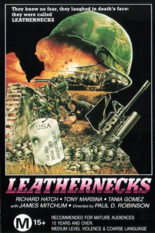 Leathernecks 1989 official movie poster
