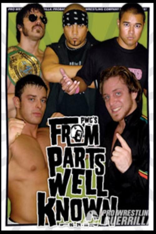 PWG: From Parts Well Known 2006 official movie poster