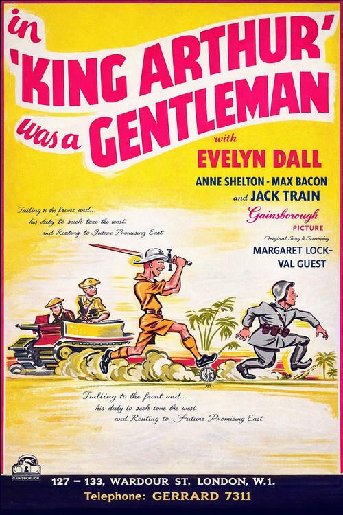 King Arthur Was a Gentleman 1942 official movie poster